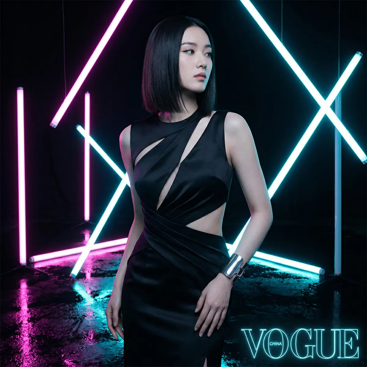 丝袜姐妹花 人气演员苏念卿写真